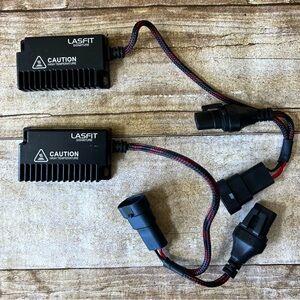 Lasfit Signature LED Load Resistor Kit Anti Hyper Flash 9-16V Plug and Play Pair